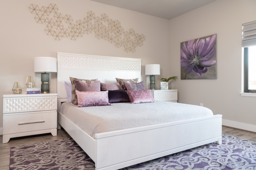 Meridian Austin Glamour Transitional Bedroom Austin by Robin