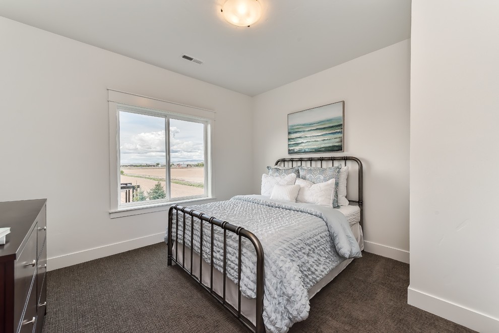 Meridian, Idaho Clark Falls Modern Farmhouse Farmhouse Bedroom