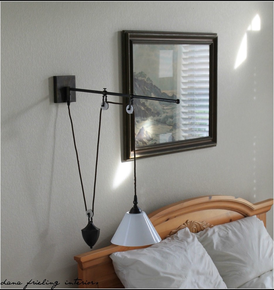 Mid Century Modern Guest Room Transformation Traditional Bedroom