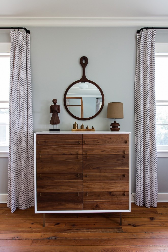 Midcentury bedroom in Charleston.