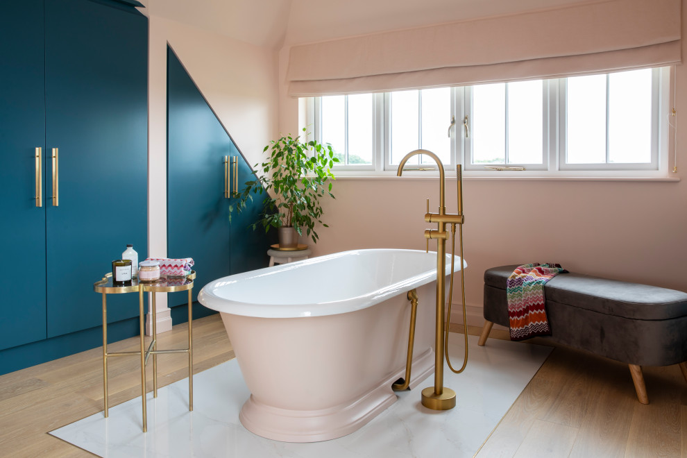 Photo of a contemporary bathroom in Sussex.