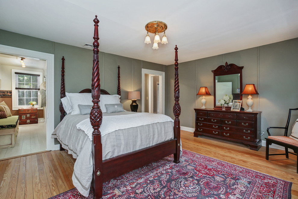 Example of a classic bedroom design in New York