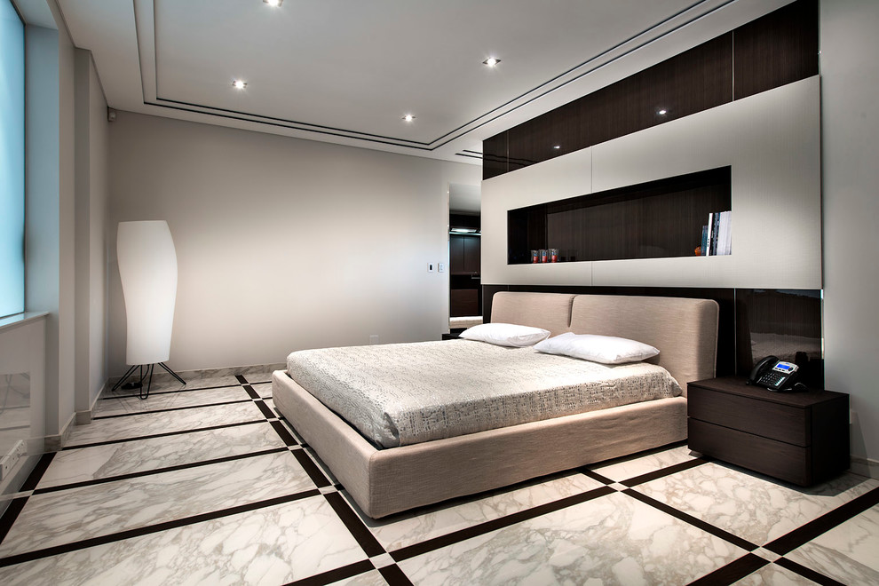 Inspiration for a contemporary bedroom in Perth.