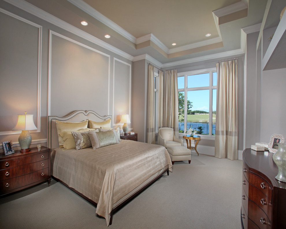 Miramonte Model at Grey Oaks Traditional Bedroom Miami by