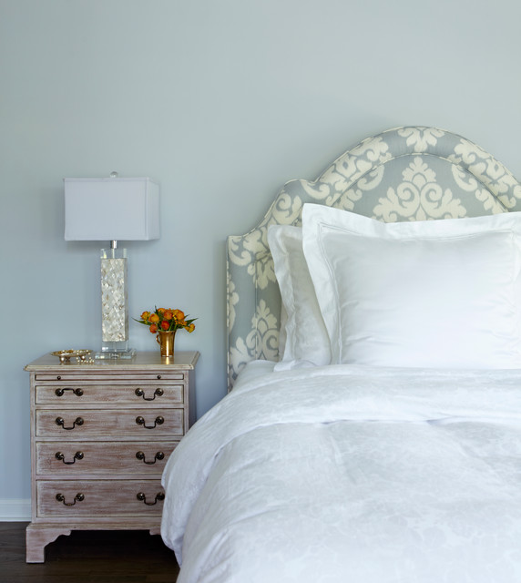 Mixing Modern with Traditional: Rowayton Home - Transitional - Bedroom
