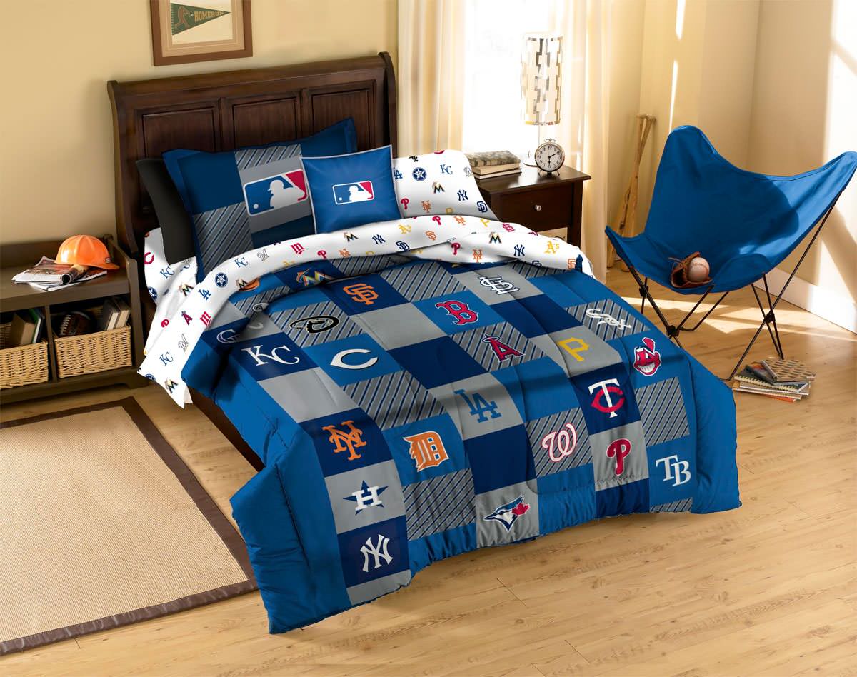 Mlb Baseball Teams Bedding And Room Decorations Modern Bedroom Jacksonville By Obedding Houzz