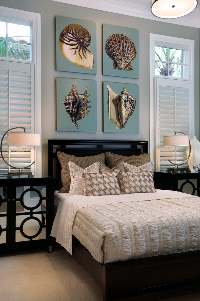 Model Merchandising Contemporary Bedroom Miami by Pacifica