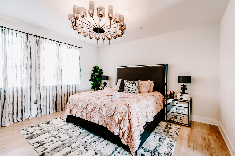 Modern Carlsbad Beach Apartment Contemporary Bedroom San Diego by Blush Interior Designs