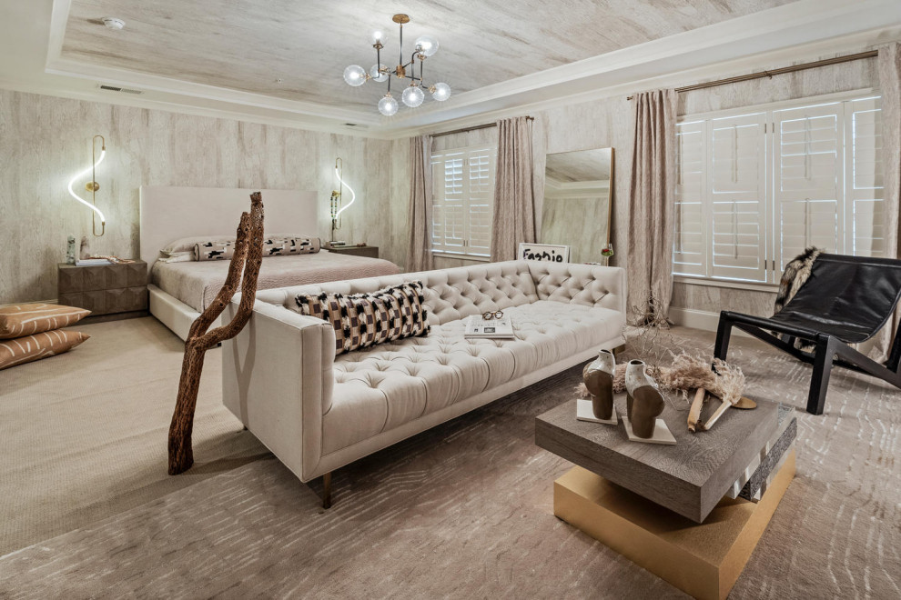 Modern Chic Master Suite Shabbychic Style Bedroom Atlanta by