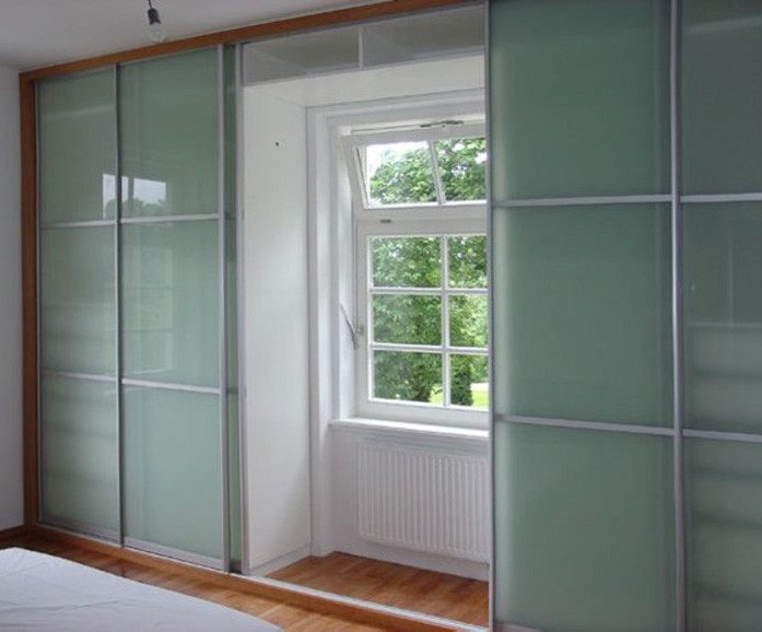 Photo of a modern bedroom in New York.