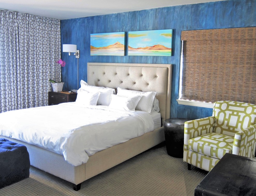 Modern Eclectic Bedroom - Modern - Bedroom - Los Angeles - by Julia