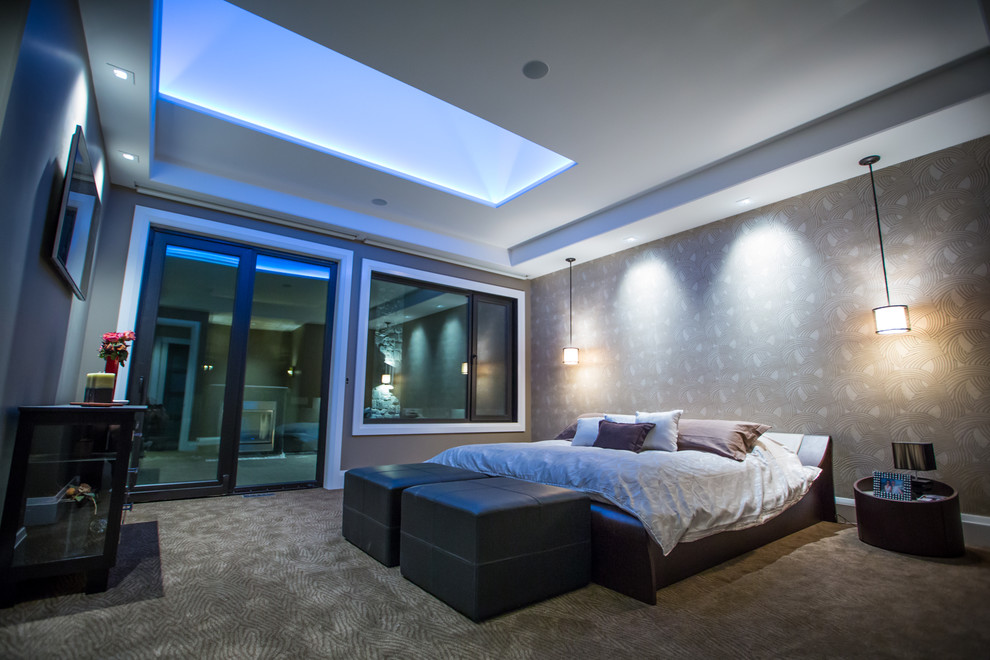Modern Estate Residence Featuring Vivace Windows Modern Bedroom