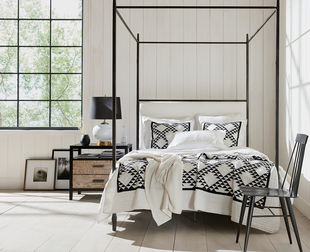 MODERN FARMHOUSE BEDROOM Contemporary Bedroom Chicago by Ethan