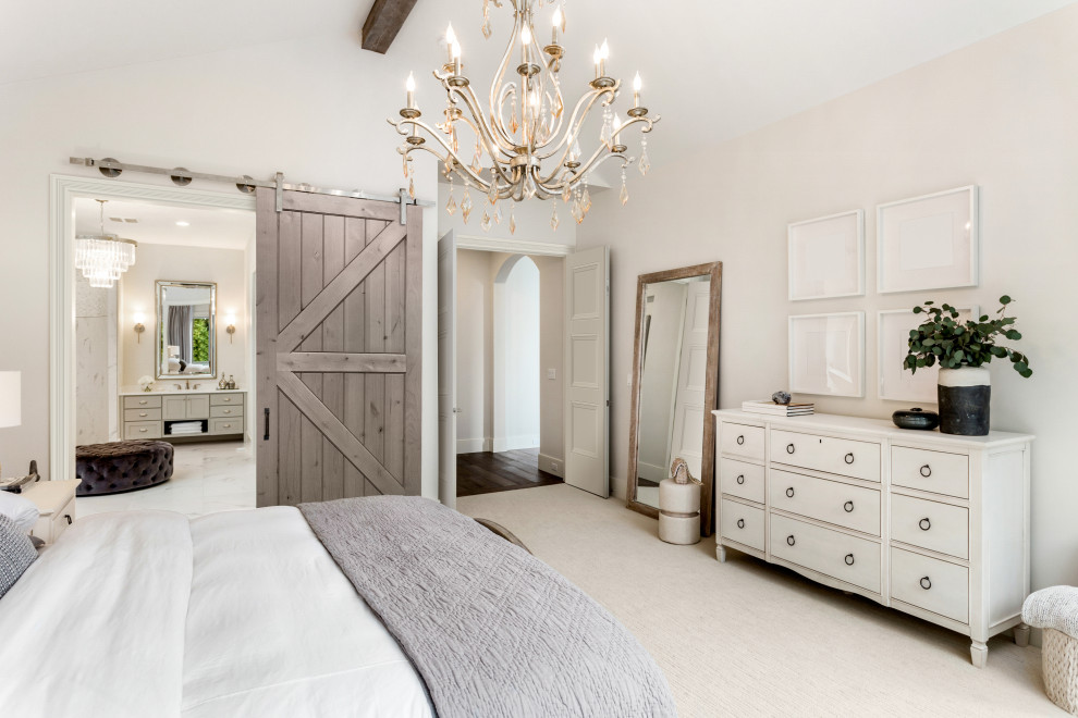 Modern Farmhouse Style Home | Barn Door Inspiration - Farmhouse - Bedroom - Los Angeles - by EL ...