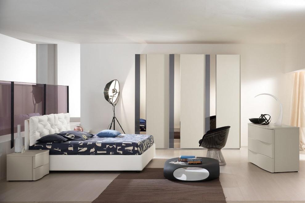 Modelo de dormitorio principal minimalista
