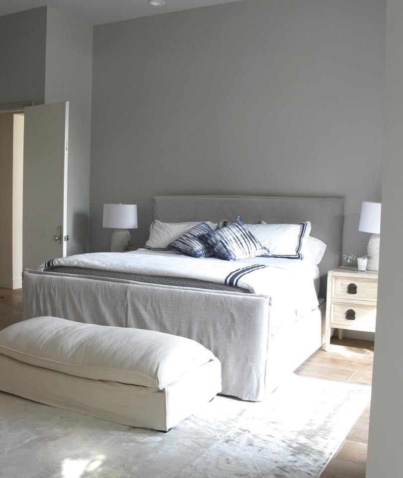 This is an example of a modern bedroom in Other.
