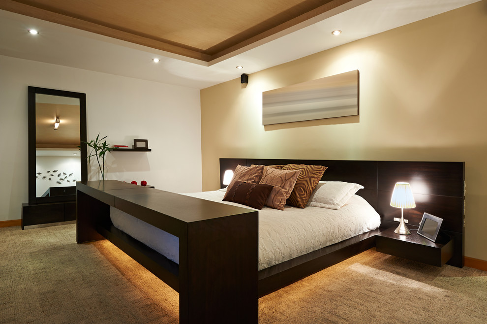 Immagine di una camera da letto moderna