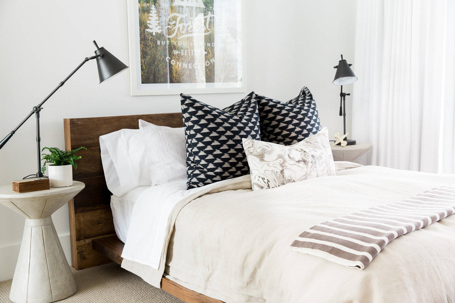 Modern Mountain Home Transitional Bedroom Salt Lake City By Studio Mcgee Houzz