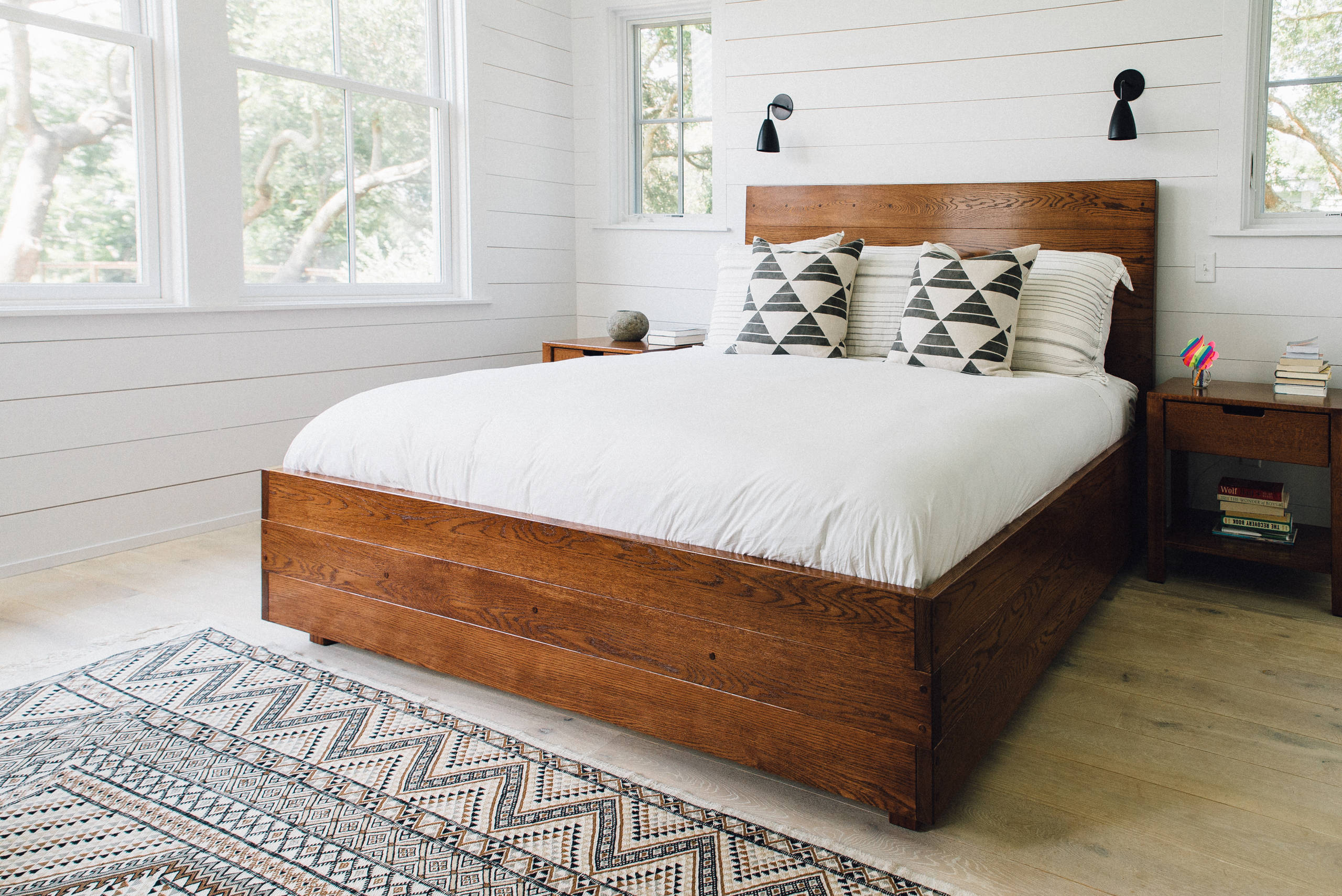 Mixing white and wood furniture in bedroom discount