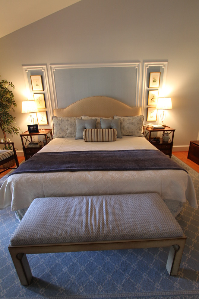 Molding and Trim Headboard Classique Chic Chambre Washington, D.C