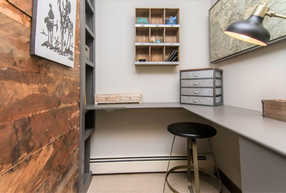 Multipurpose Bedroom with Work Area and Reading Nook Before & After