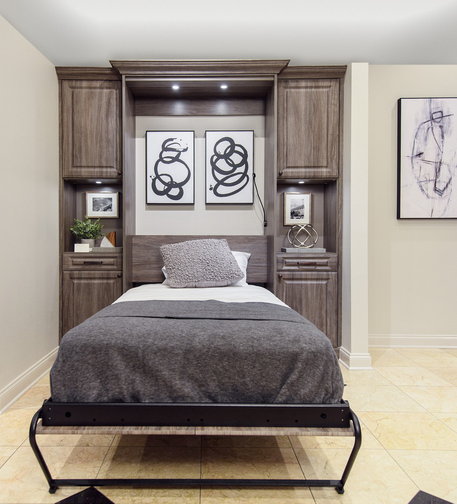 Inspiration for a contemporary bedroom remodel in Burlington