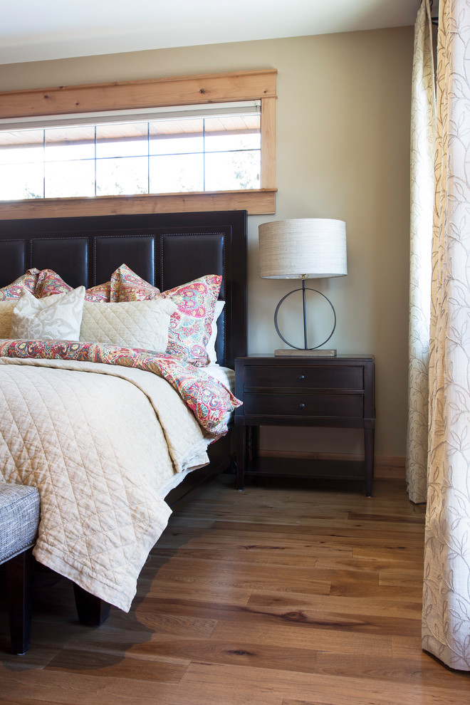Inspiration for a timeless bedroom remodel in Calgary