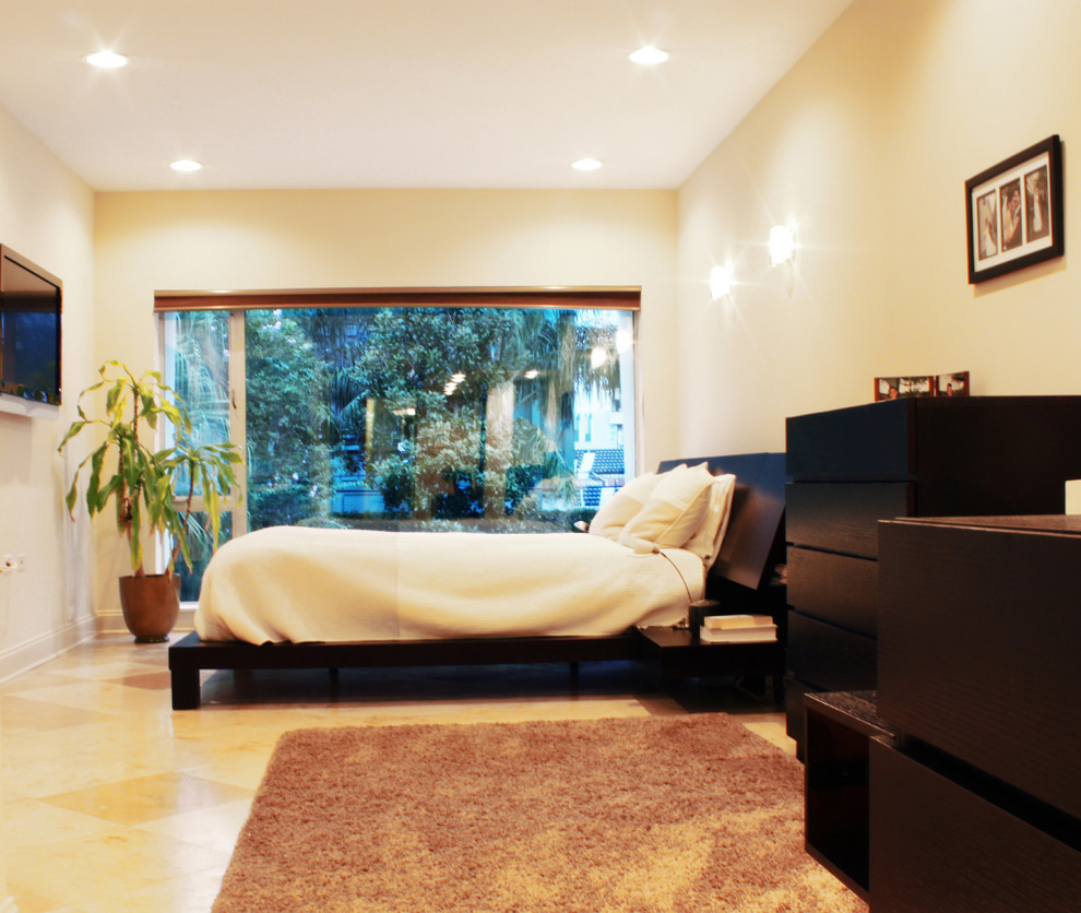 My Houzz 1940s Modern House a Chic Nest Moderne Chambre