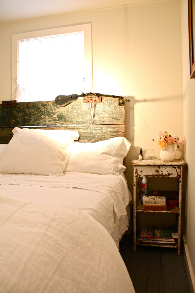 Immagine di una camera da letto bohémian