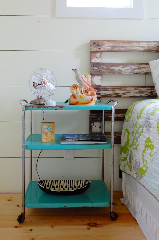 Country bedroom photo in New York