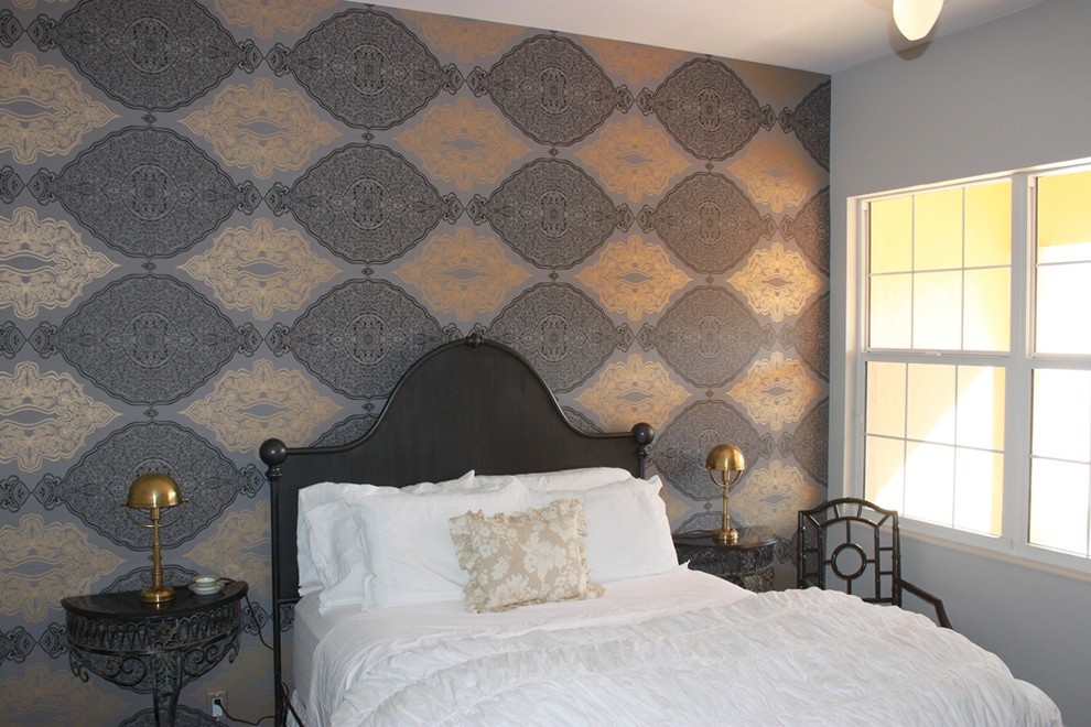 Example of a trendy bedroom design in Minneapolis