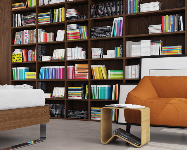 12 forskellige måder: Indret med bøger i soveværelset