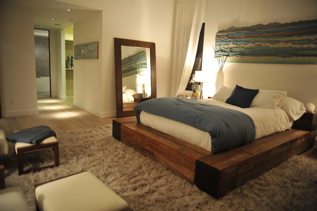 Natural Bedroom Modern Bedroom Los Angeles By See Construction