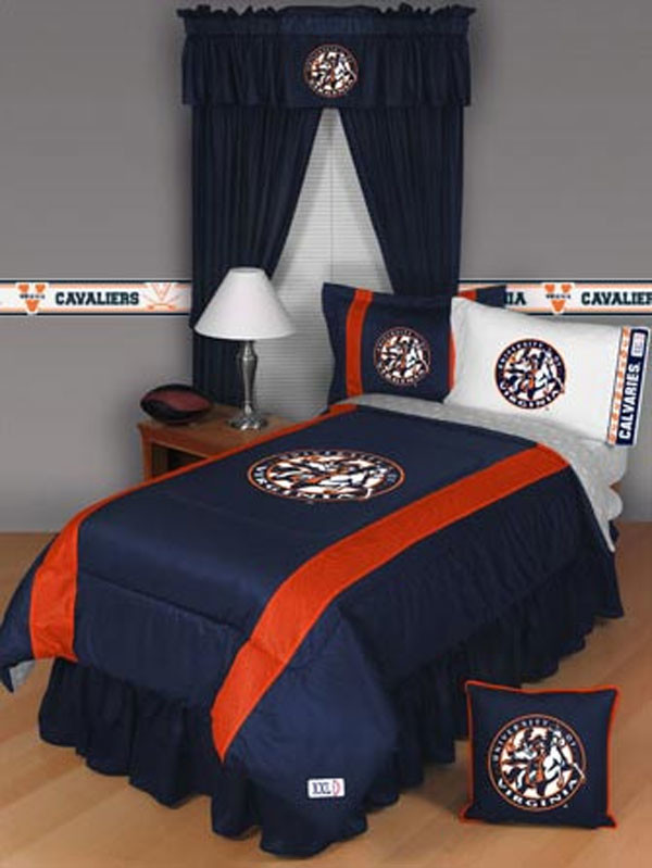 NCAA Virginia Cavaliers Bedding and Room Decorations NCAA Virginia Cavaliers Bedding and Room Decorations