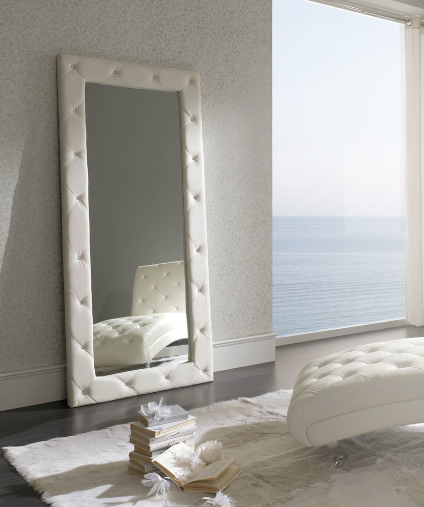 Nelly Standing Mirror | White - Modern - Bedroom - New York - by Modern ...