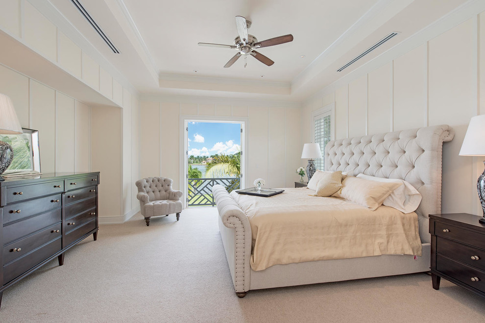This is an example of a nautical bedroom in Miami.