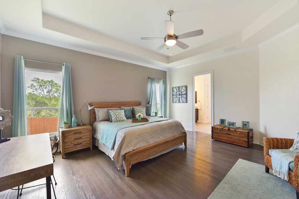 Inspiration for a timeless bedroom remodel in Austin