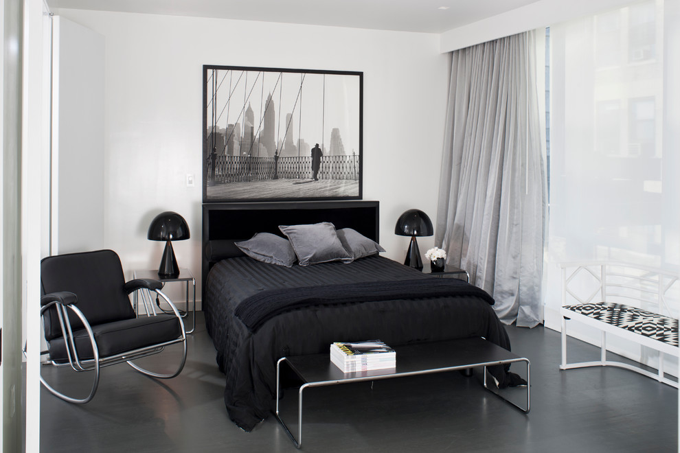 New York Apartment Modern Bedroom New York by littman design Houzz