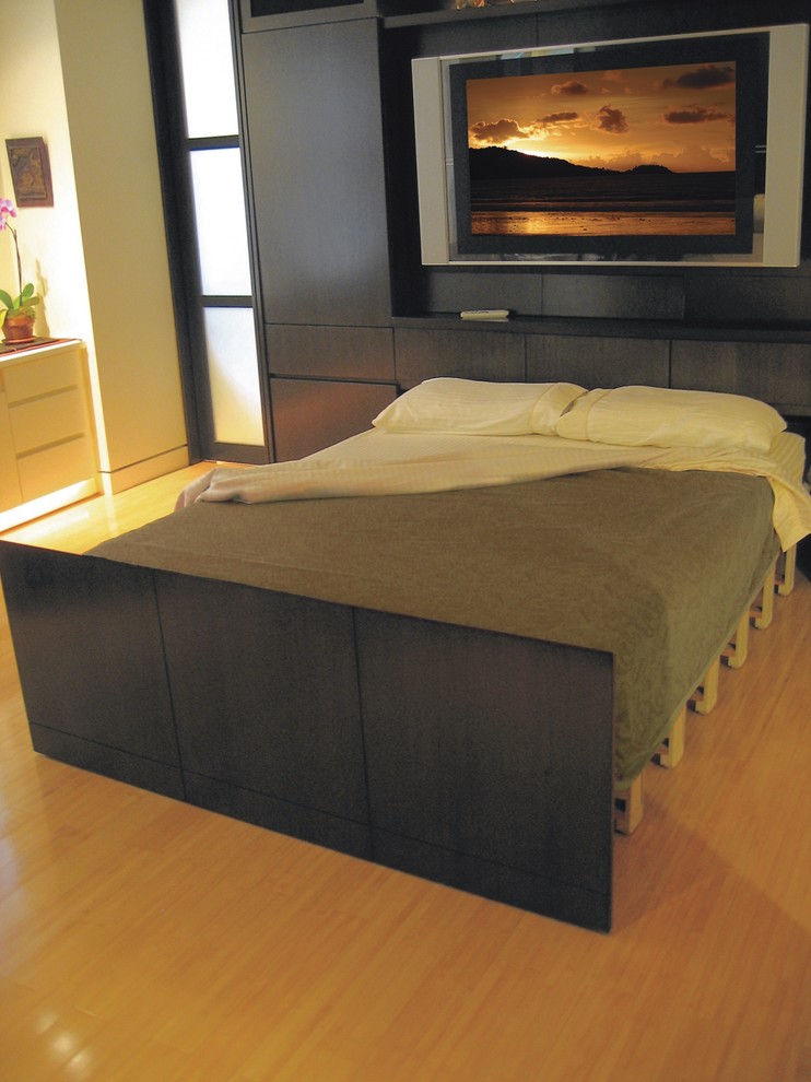 New York City ZoomRoom Murphy Bed Contemporary Bedroom Miami