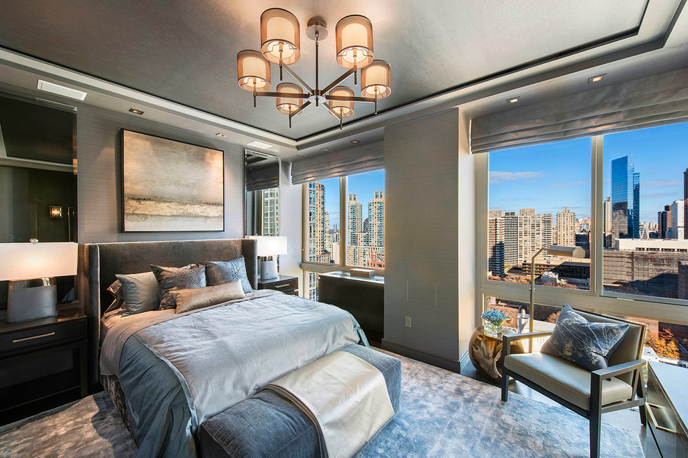 New York Penthouse - Transitional - Bedroom - New York - by Dmitry ...