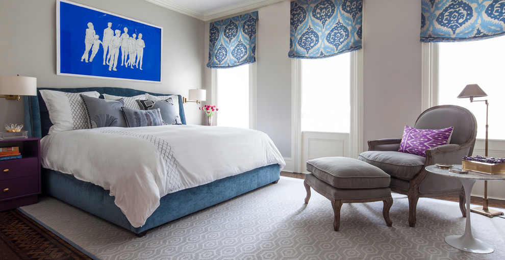 New York Upper East Side Townhouse Contemporary Bedroom New York