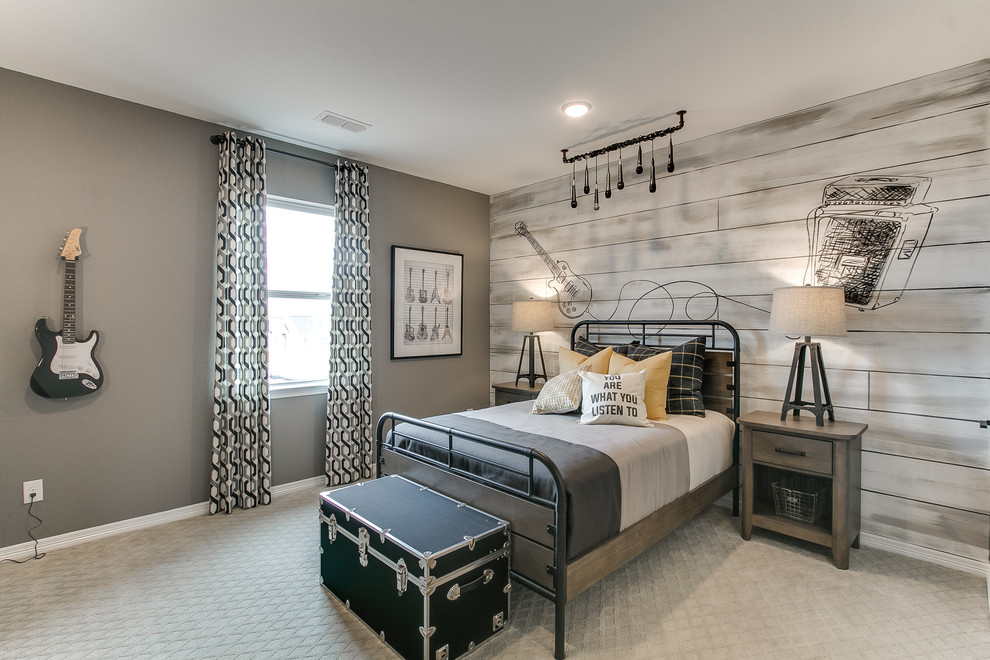 Newmark Homes - Secondary Bedrooms - Modern - Bedroom - Houston - by ...