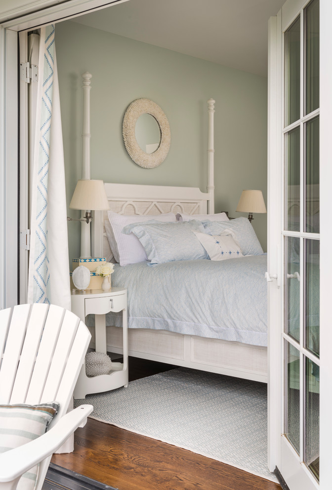 Inspiration for a coastal bedroom in Providence.