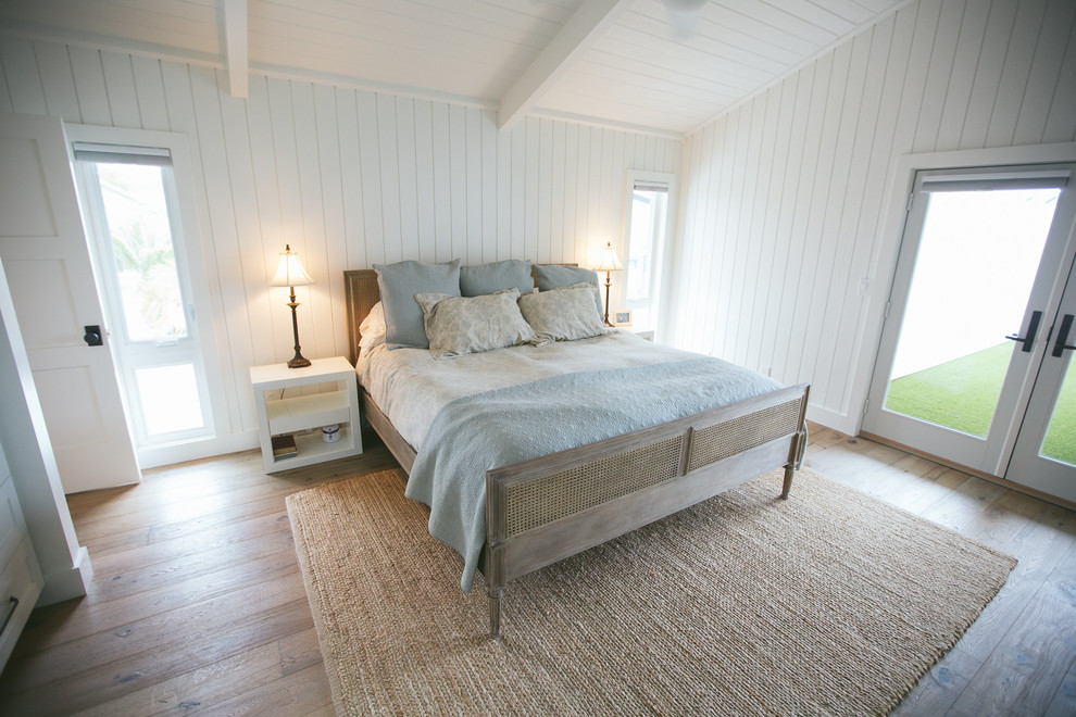 Inspiration for a cottage bedroom remodel in Orange County