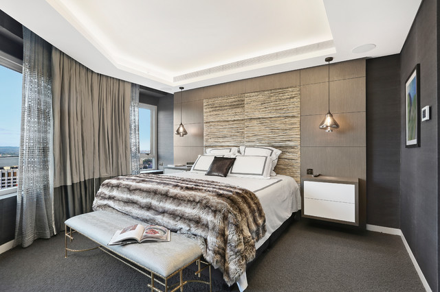 North Sydney Penthouse - Modern - Schlafzimmer - Sydney - von Jodie