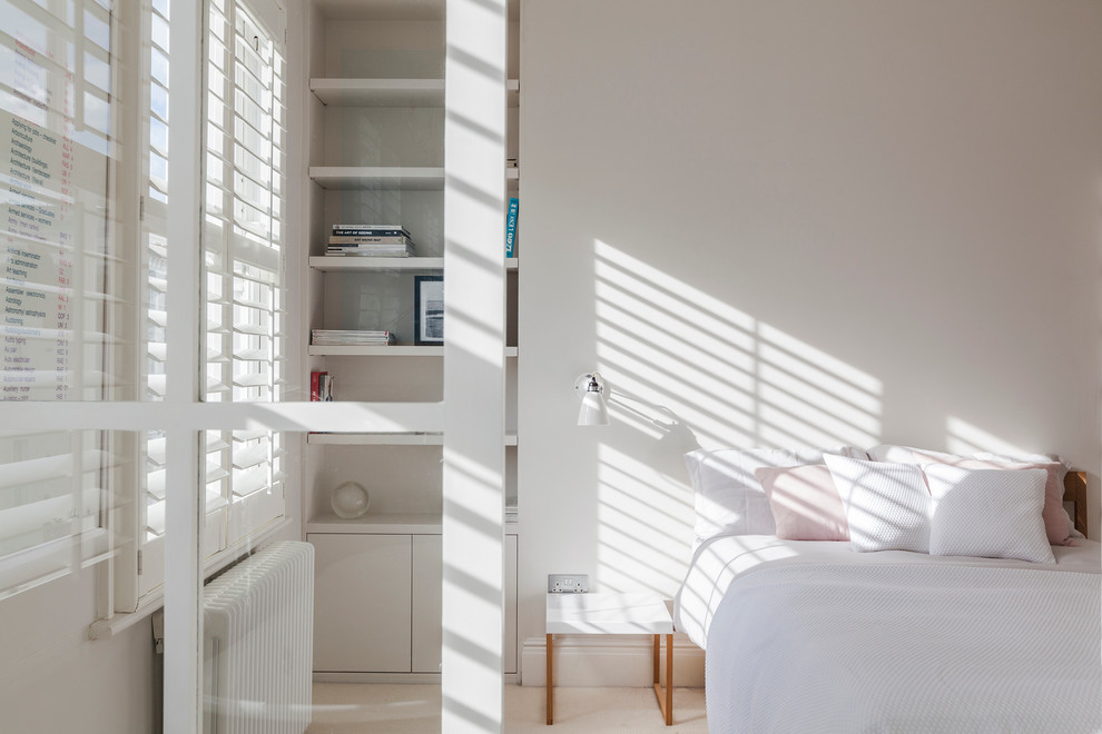 Idéer för ett litet minimalistiskt sovrum
