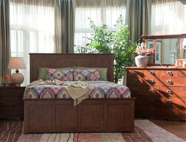 Oak Park Storage Bed Traditional Bedroom San Diego by
