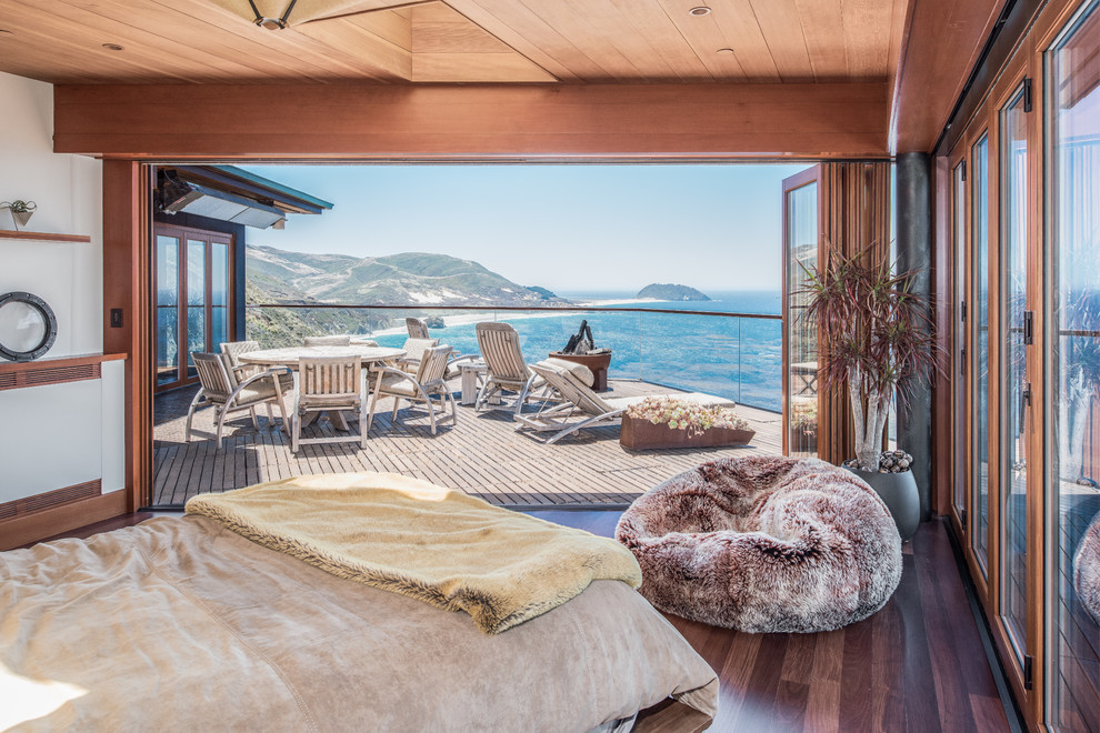 На фото: спальня в морском стиле