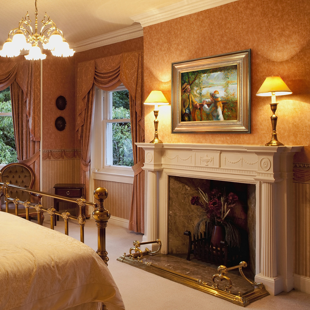 Oil Paintings for Bedrooms Traditional Bedroom Wichita by