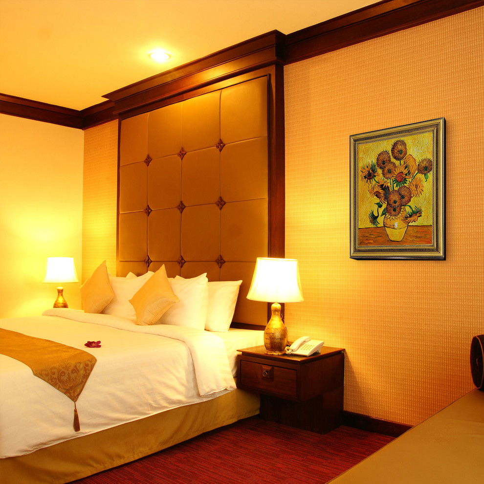 Oil Paintings for Bedrooms Traditional Bedroom Wichita by